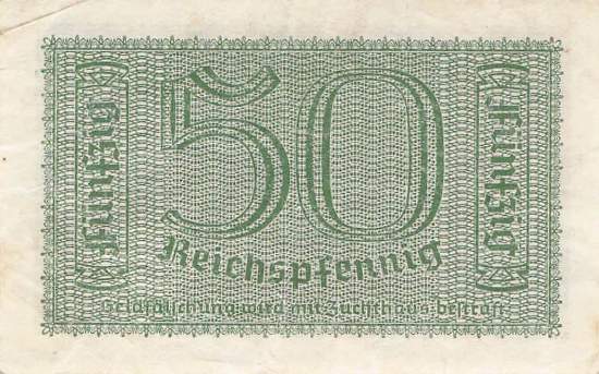 50 Pfennig 1939 Serie 128